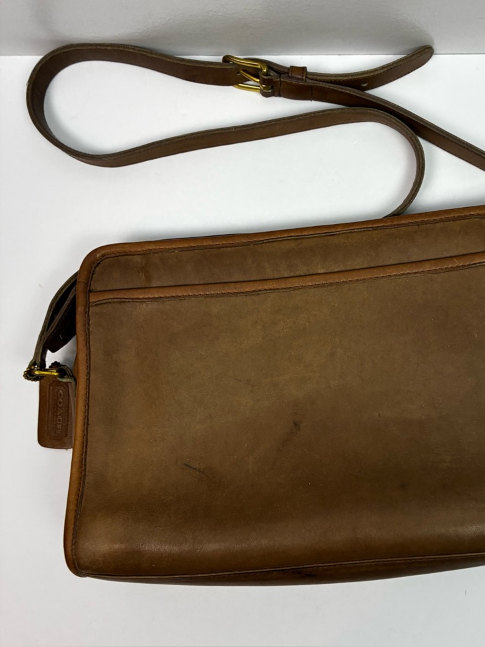 Coach Vintage 1970’s Swagger Leather Purse #648-8805